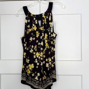 INC International cute sleeveless tank. NWT